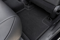Toyota Rav 4 2019–2025 Tappetini in tessuto Premium (Nero) foto 5