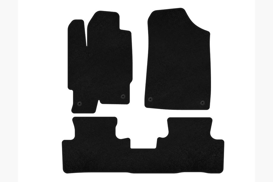 Acura RDX 2006-2012 Tappetini in tessuto Premium (Nero) Image