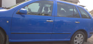 Skoda Fabia 2000-2007 Coperture Maniglie Porta Cromate (4 pz, Acciaio Inox) OmsaLine - Acciaio Inox Italiano foto 1