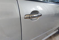 Skoda Fabia 2000-2007 Coperture Maniglie Porta Cromate (4 pz, Acciaio Inox) OmsaLine - Acciaio Inox Italiano foto 3