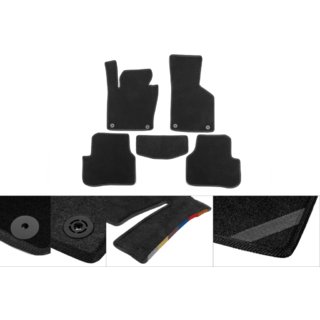Tappetini tessili Classic (neri) foto 1