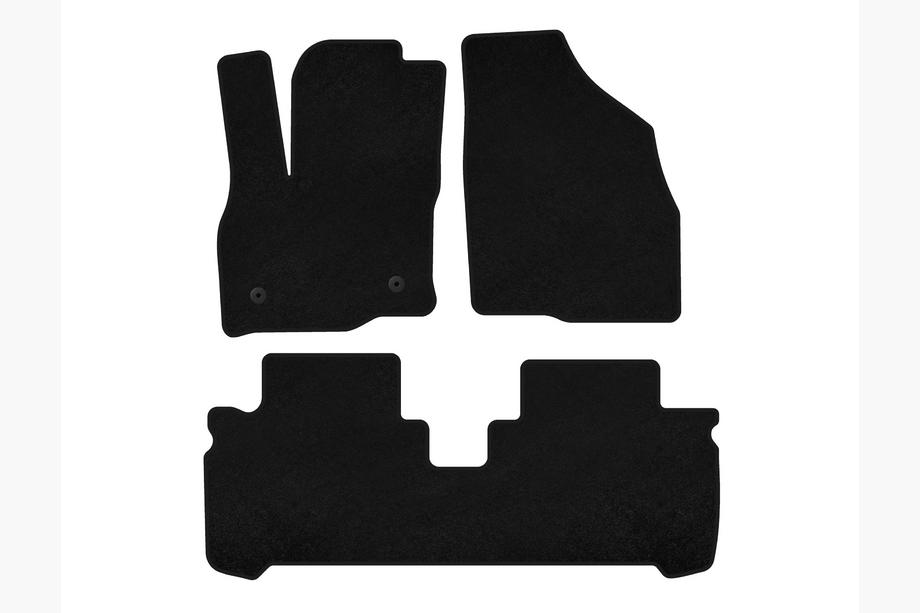 Chevrolet Bolt 2016-2023 Tappetini in tessuto Classic (Nero) Image