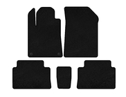 Citroen C-5 2001-2008 Tappetini in tessuto Classic (Nero) foto 1