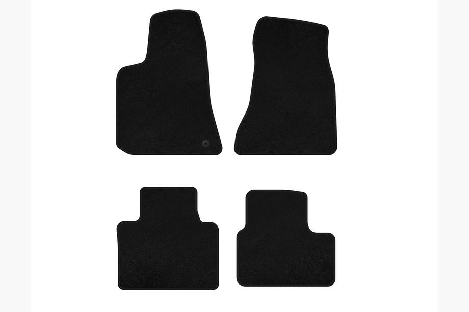 Dodge Charger 2005-2010 Tappetini in tessuto Classic (2005-2010, Nero) Image