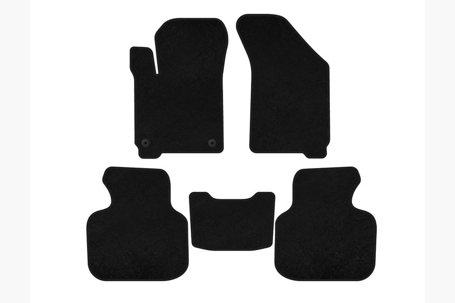 Dodge Journey 2008-2020 Tappetini tessili Classic (2011-2020, 7 posti, Nero) Image