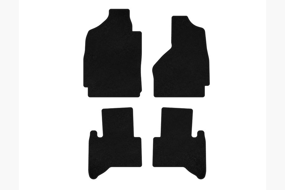 Dodge RAM (DR/DH/D1/DC/DM) 2002–2009 Tappetini in tessuto Classic (2002-2009, Nero) Image