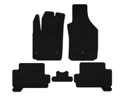 Fiat 500/500L 2013-2022 Tappetini in tessuto Classic (HB, Elettrico, Nero) foto 1
