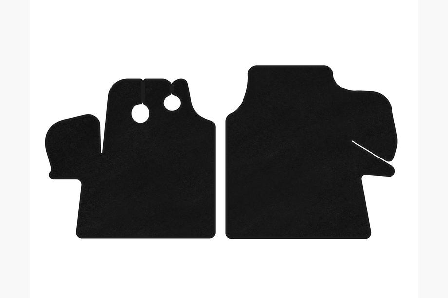 Fiat Ducato 1995-2006 Tappetini in tessuto Classic (2002-2006, Nero) Foto 1