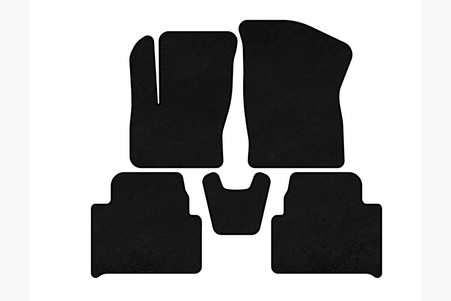 Ford C-Max 2004-2010 Tappetini in tessuto Classic (Nero) Image