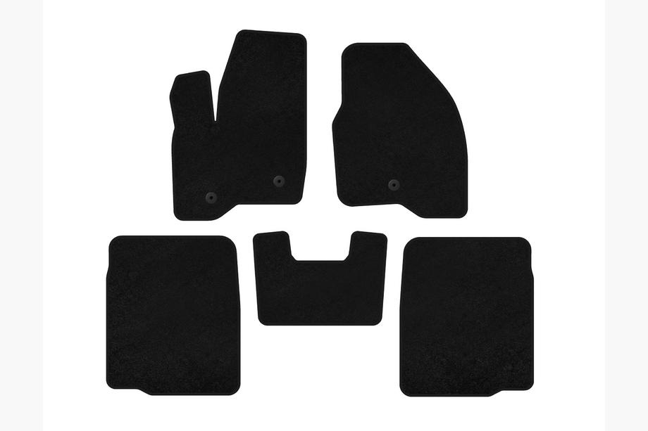 Ford Explorer 2011-2019 Tappetini tessili Classic (2 file, 2011-2015, Nero) Image