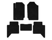Ford Ranger 2011–2022 Tappetini in tessuto Classic (Nero) foto 1