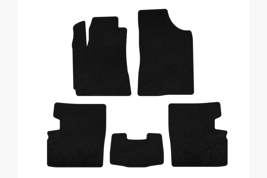 Geely Emgrand EC7 2009- Tappetini in tessuto Classic (2009-2014, HB, 5 porte, Nero) Foto 1