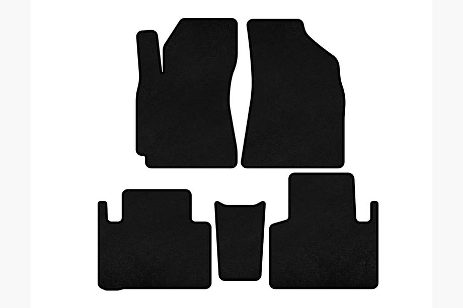 Geely Emgrand X7 2011- Tappetini in tessuto Classic (Nero) Image