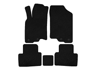 Honda Insight II 2009-2014 Tappetini in tessuto Classic (HB, Ibrido, Nero) foto 1