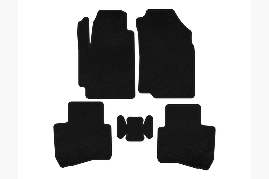 JAC S2 2014-2020 Tappetini in tessuto Classic (Nero) Image