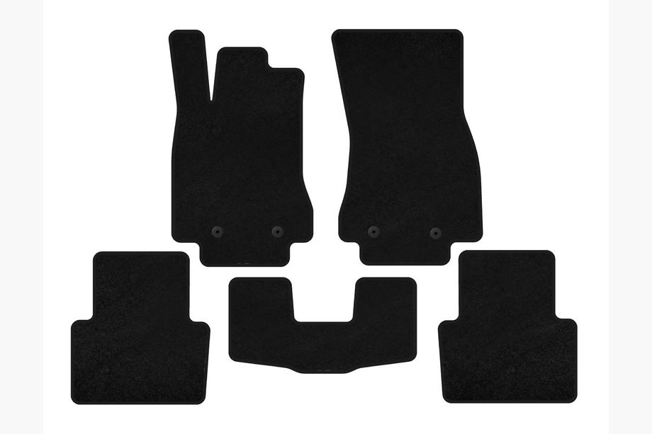 Jaguar XF 2009-2016 Tappetini tessili Classic (neri) Image