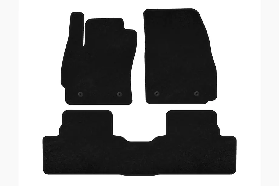 Mazda 5 2010-2018 Tappetini tessili Classic (2 file, neri) Image