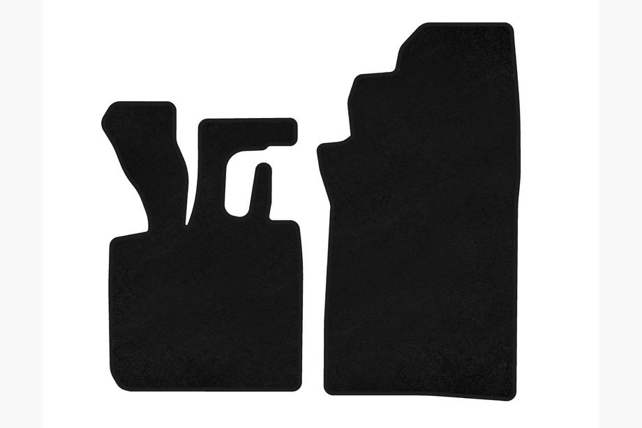 Smart 1998-2007 Tappetini in tessuto Classic (1998-2003, Cabriolet, Nero) Image
