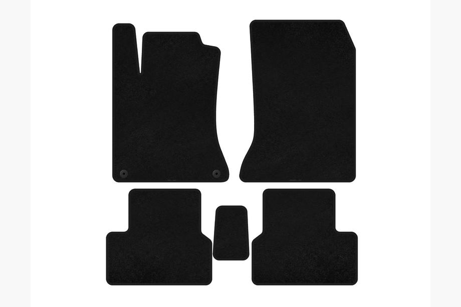 Mercedes B-class W246 2011-2018 Tappetini tessili Classic (2011-2014, neri) Image