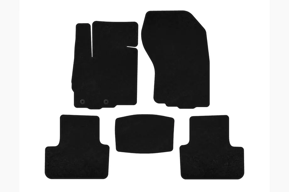 Peugeot 4008 2012-2017 Tappetini in tessuto Classic (Nero) Image
