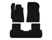 Toyota Highlander 2008-2013 Tappetini in tessuto Classic (2 file, Nero) foto 1