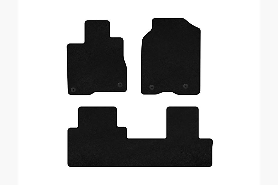 Acura MDX 2001-2006 Tappetini tessili Classic (neri) Image