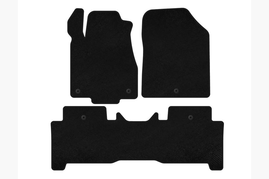 Acura MDX 2007-2013 Tappetini in tessuto Classic (2 file, Nero) Foto 2