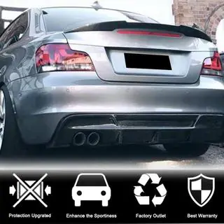Spoiler stile M4 (per E82, carbonio) foto 4