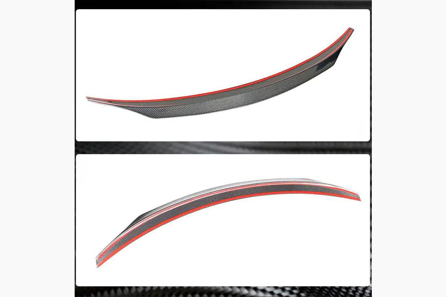 BMW 1 Series E81/E82/E87/E88 2004-2011 Spoiler (per E82, Carbonio) Foto 5