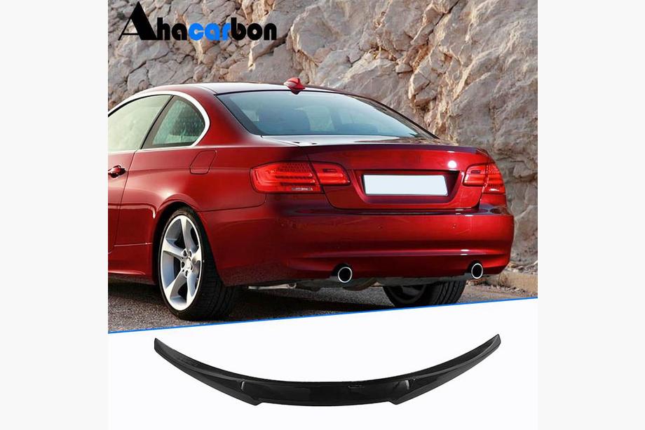 BMW 3 Series E90/E91 2005-2011 Spoiler Posteriore Lip Cofano Bagagliaio ABS (Coupe) Image