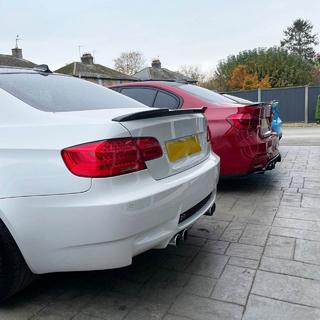 Spoiler M4-Style V1 (per E92, Carbonio) foto 3
