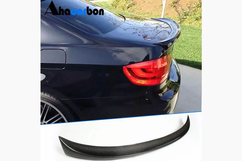 BMW 3 Series E92/E93 2006–2013 Spoiler P-Style (per E92, Carbonio) Foto 1