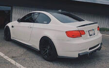 BMW 3 Series E90/E91 2005-2011 Spoiler posteriore cofano FRP V7 (Coupe) foto 6