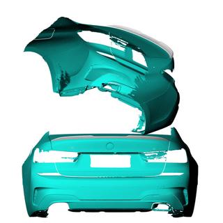 Spoiler V6 (per G20/G80, Carbonio) BMW 3 Series G20/G21 2018- foto 4