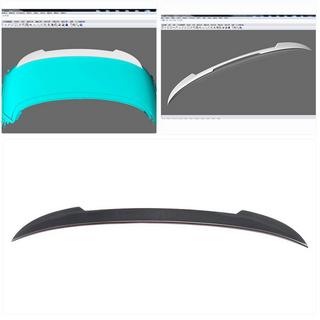 Spoiler V1 (per F33/F83, Carbonio) foto 2
