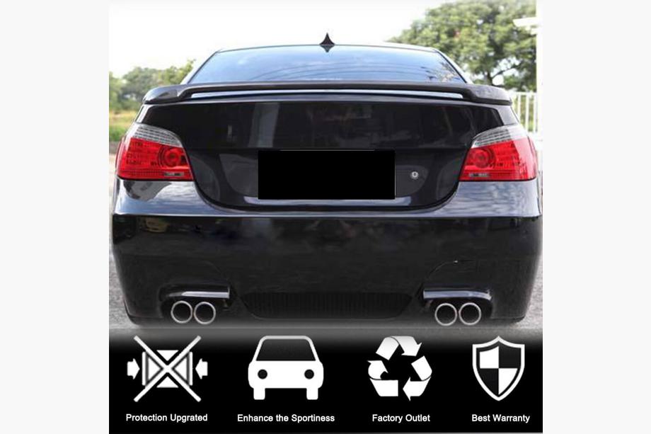 BMW 5 Series E60/E61 2003-2010 Spoiler (per SD, Carbonio) Foto 2