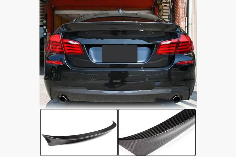 BMW 5 Series F10/F11 2010–2016 Spoiler V1 (per F10, Carbonio) Foto 1