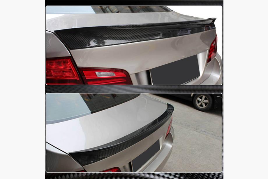 BMW 5 Series F10/F11 2010–2016 Spoiler V1 (per F10, Carbonio) Foto 4