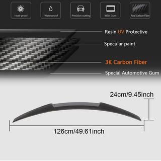 Spoiler stile M4 (per F10, carbonio) foto 4