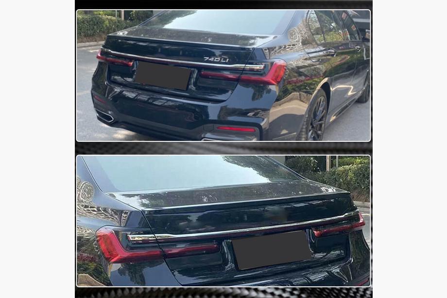 BMW 7 Series G11/G12 2015-2022 Spoiler cofano posteriore FRP V2 Image