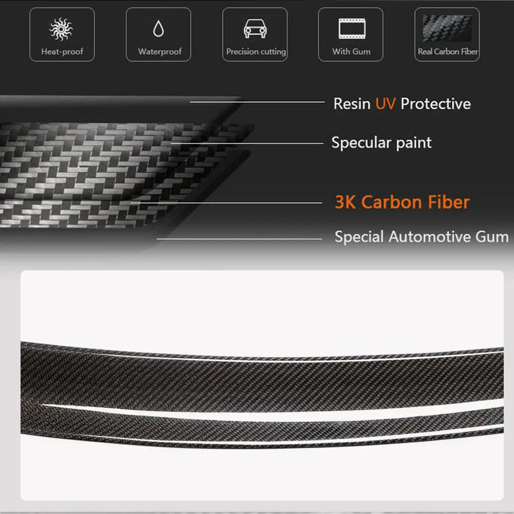 BMW 7 Series G11/G12 2015-2022 Spoiler P-Style (Carbonio) Foto 5