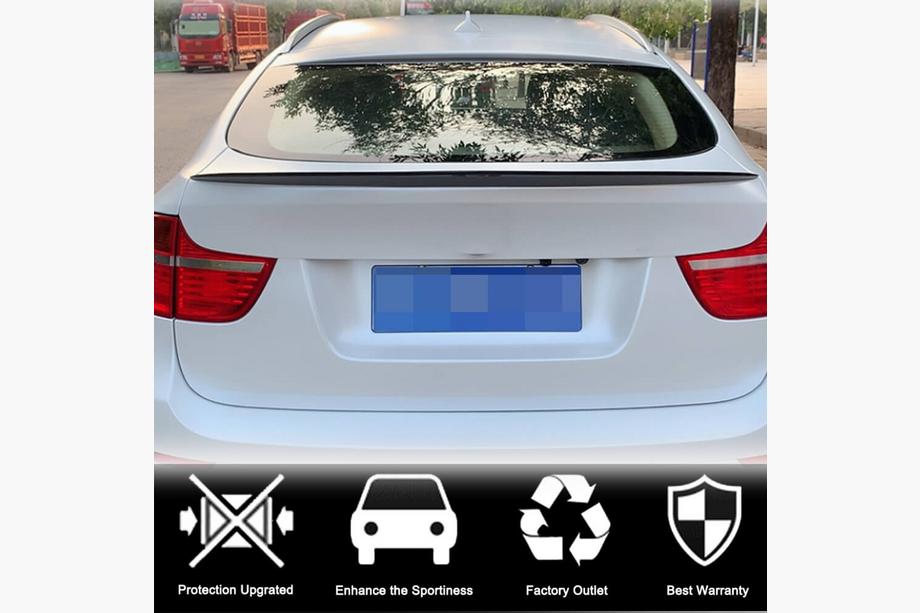 BMW X6 E71 2008–2014 Spoiler V1 (Carbonio) Foto 8