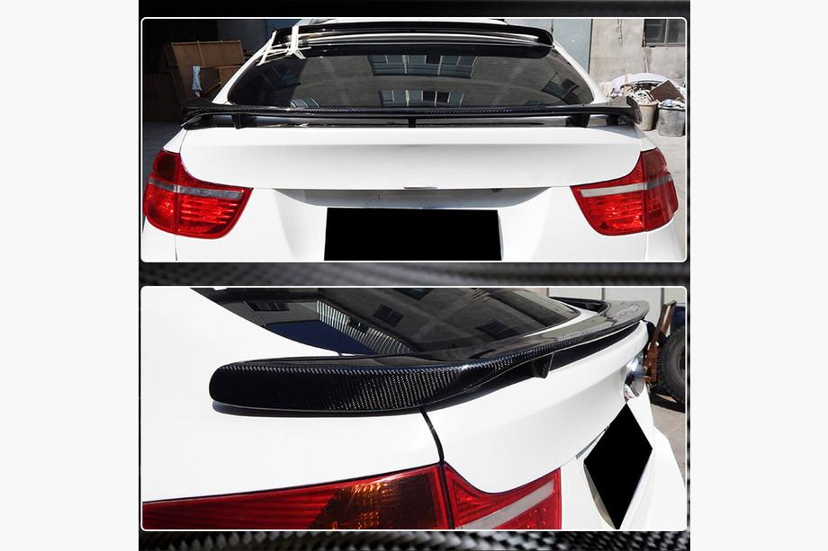 BMW X6 E71 2008–2014 Spoiler cofano bagagliaio FRP V3 Foto 4