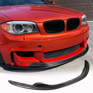 Labbro anteriore V1 per 1M E82, Carbonio BMW 1 Series E81/E82/E87/E88 2004-2011 foto 1