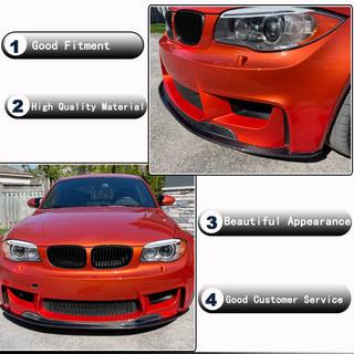 Labbro anteriore V1 per 1M E82, Carbonio BMW 1 Series E81/E82/E87/E88 2004-2011 foto 3