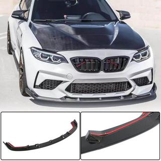 Labbro anteriore Lip V7 per F87 M2 Competition, Carbonio BMW 2 Series F22/F23 2014-2021 foto 2