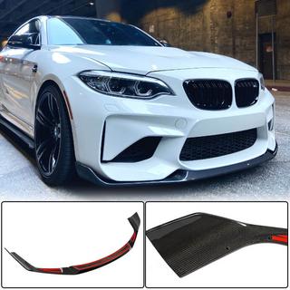 Labbro anteriore Lip V4 per F87 M2 Competition, Carbonio BMW 2 Series F22/F23 2014-2021 foto 1