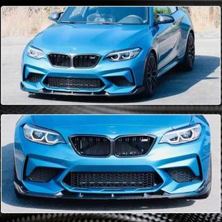 Labbro anteriore V5 per F87 M2 Competition, Carbonio BMW 2 Series F22/F23 2014-2021 foto 4
