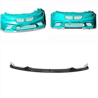 Labbro anteriore V6 per F87 M2 Competition, Carbonio BMW 2 Series F22/F23 2014-2021 foto 2