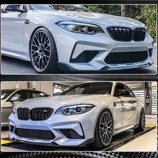 Labbro anteriore Lip V2 per F87 M2 Competition, Carbonio BMW 2 Series F22/F23 2014-2021 foto 2